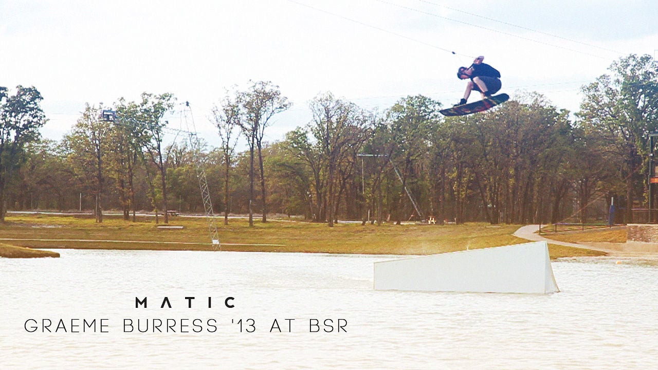 Graeme Burress Spring 2013 at BSR