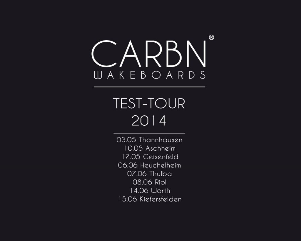 Carbn Wakeboard Tour 2014