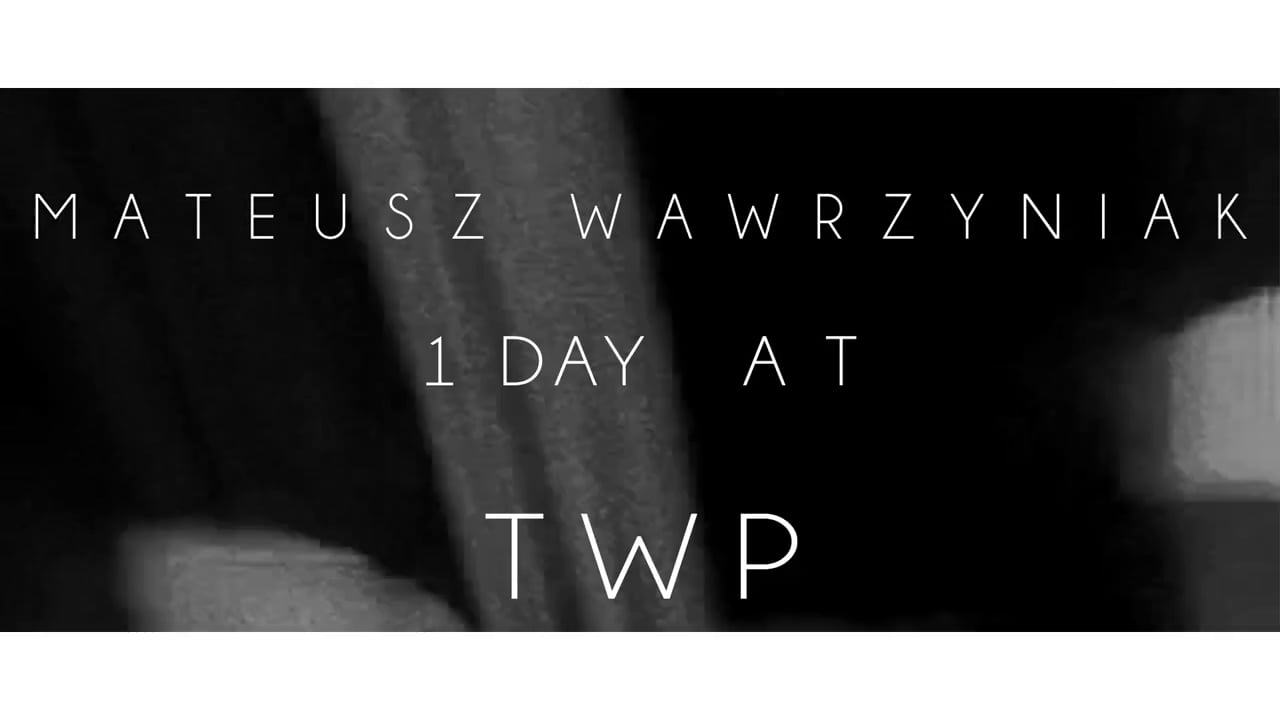 1 DAY at TWP – Mateusz Wawrzyniak