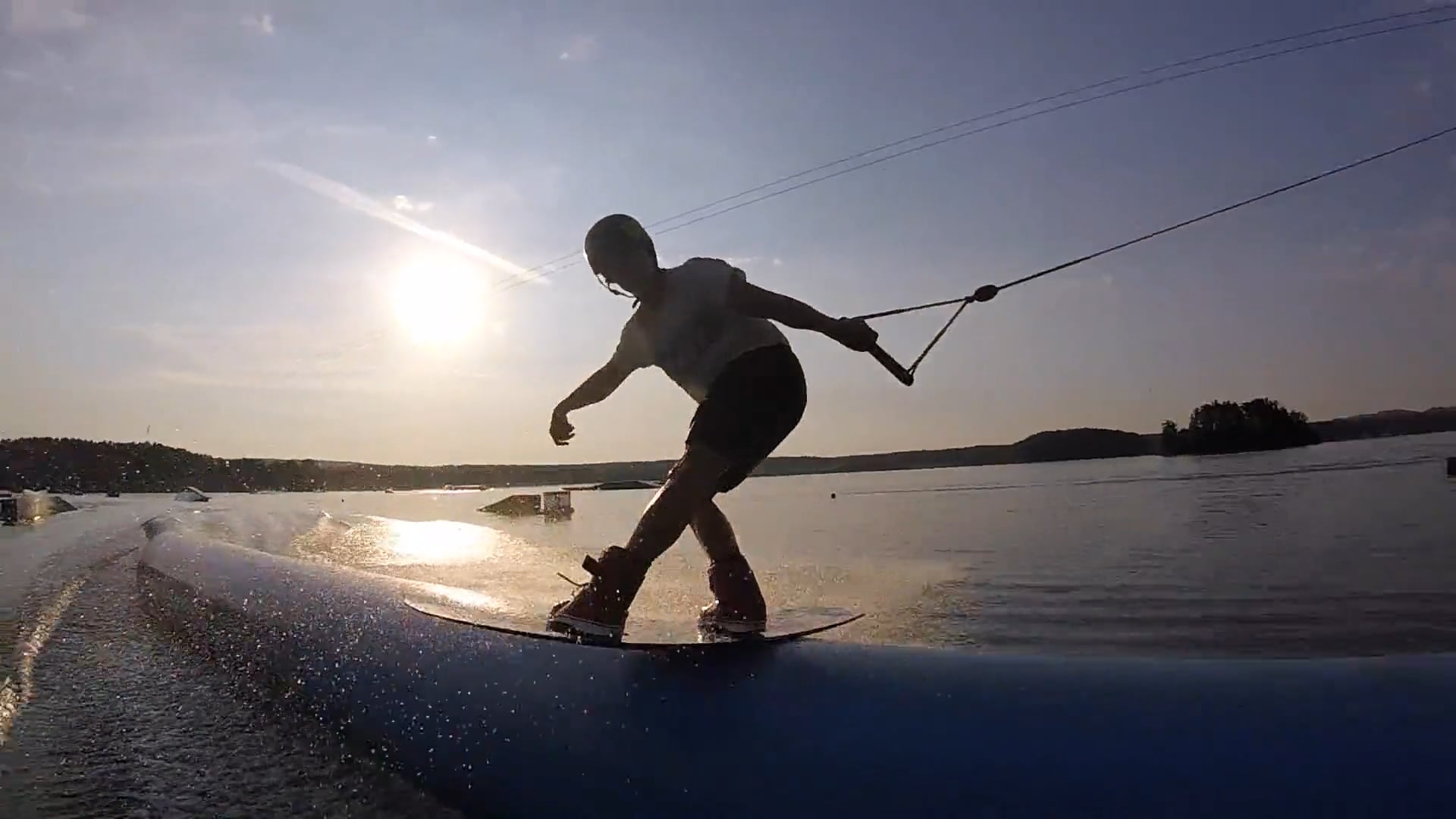 Early morning laps at WildWakeSki – Chris Jäger